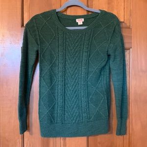 Green Knitted Sweater